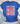 Blue t-shirt with 'All American Girl' design on a wooden surface with shorts and sneakers.