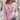 Jesus is the reason sweatshirt light pink