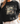 Black sweatshirt with 'Books are my Therapy' design
