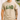 Beige t-shirt with 'DAD' graphic design featuring a fish and nature elements, worn by a person.