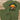 Green t-shirt with fishing graphic and text on a wooden surface