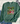 Green sweatshirt with Christmas-themed design