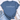 Blue t-shirt with 'it is well with my soul' text on a light background