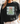 Black sweatshirt with Christmas design
