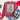 Heather Red sweatshirt with Christmas design
