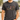 Person wearing a gray t-shirt with 'DAD' printed in American flag and camouflage styles.