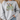 A person wearing a light heather gray crewneck sweatshirt with a detailed graphic of mallards and the text 'I will praise Him in every season' on the front, paired with blue jeans.