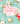 Floral pattern with 'She is Strong' text on a teal background