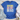 Blue t-shirt with 'Sunshine on My Mind' text, paired with denim shorts and white sneakers on a wooden surface.