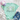 victory in jesus mint green tee