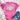 victory in jesus pink tee