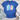 Blue t-shirt with colorful 'Worship' design on a wooden surface with shorts and sneakers.