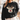 Faux Yarn Reindeer black Sweatshirt